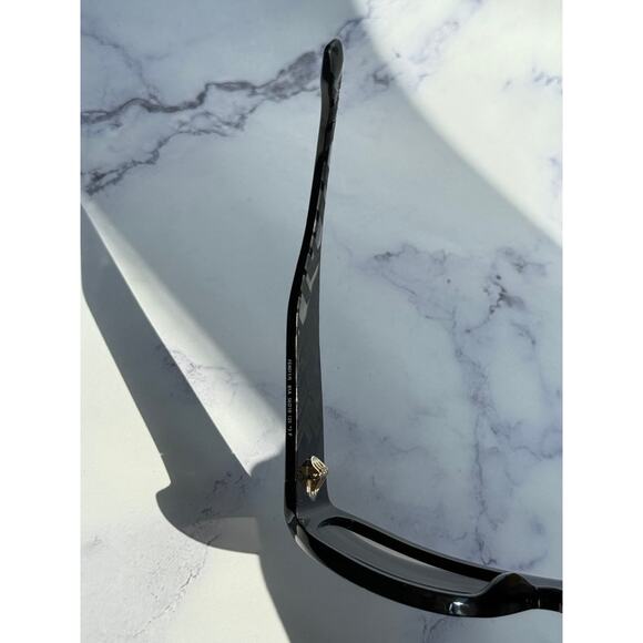NEW Fendi FE40117I Black Wrap Shield Sunglasses - Picture 5 of 5